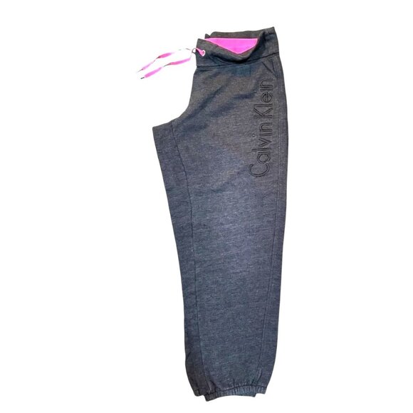 Calvin Klein Womens Gray Joggers Sweatpants - Picture 3 of 15
